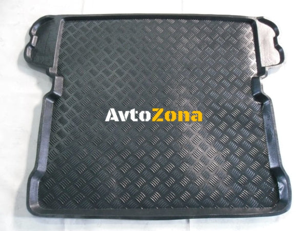 Твърда гумена стелка за багажник за Mitsubishi Pajero Wagon (2000-2007) 4x4 5 doors - Avtozona
