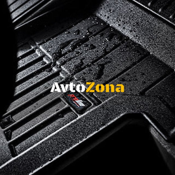 3D Гумени стелки Frogum за Audi A4 B8 седан комби Allroad 2007-2015 4 части черни - Avtozona