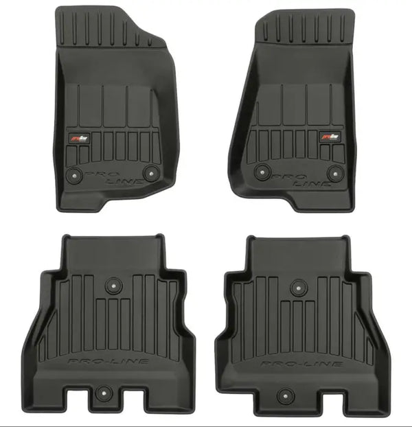 3D Гумени стелки Frogum за Jeep Wrangler JL (2017+) - Avtozona