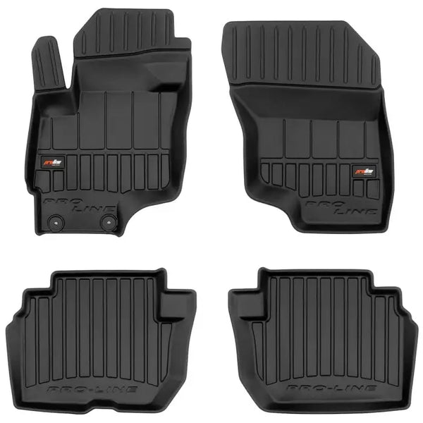 3D Гумени стелки Frogum за Mitsubishi Outlander Hybrid (2014–2019) - Avtozona