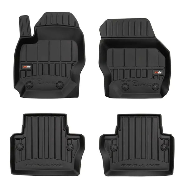 3D Гумени стелки Frogum за Volvo S80 (2007–2016) - Avtozona