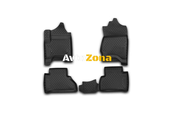 3D Гумени стелки за CADILLAC Escalade (2015 + ) 4 pcs. - Avtozona