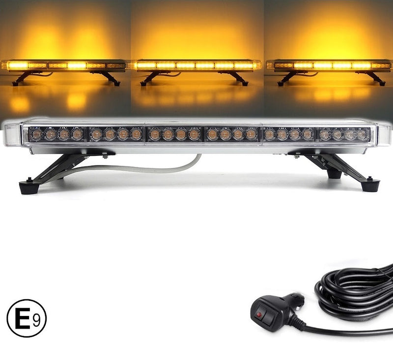76.2 см 56 LED ЛЕД мощна аварийна диодна сигнална лампа блиц 12-24V 15 режима