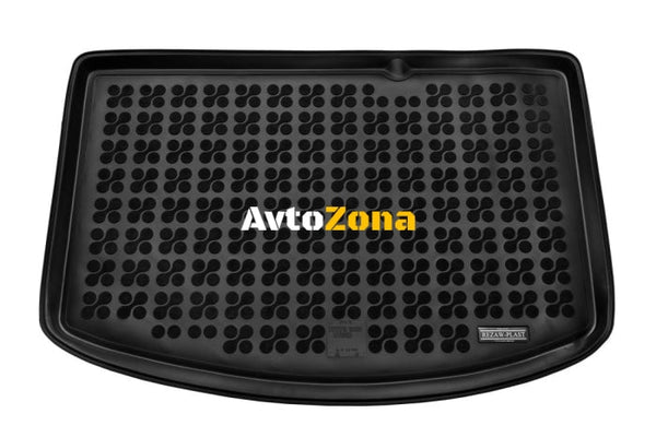 Гумена стелка за багажник Rezaw Plast за Toyota Yaris (2014-2019) Hybrid bottom floor with small spare tire - Avtozona