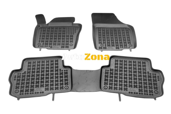 Гумени стелки за Volkswagen Sharan II (2010 + ) - 5 seats (front middle) - тип леген - Avtozona