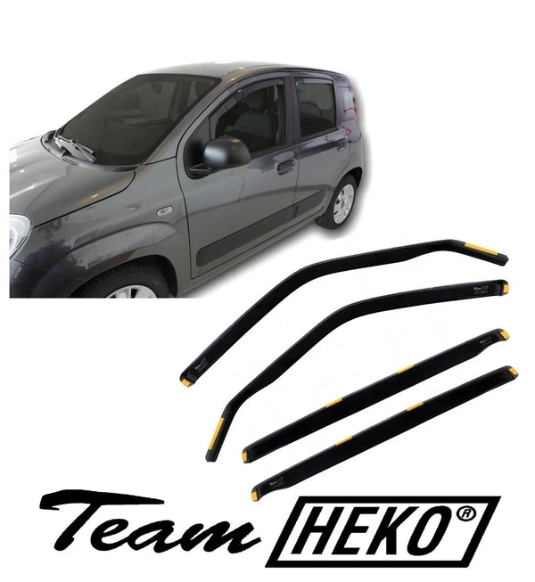 Ветробрани Team HEKO за FIAT PANDA III (2012 + ) 5 врати - 4бр. предни и задни - Avtozona