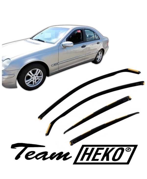 Ветробрани Team HEKO за MERCEDES C-Class W203 (2000-2007) Sedan - 4бр. предни и задни - Avtozona