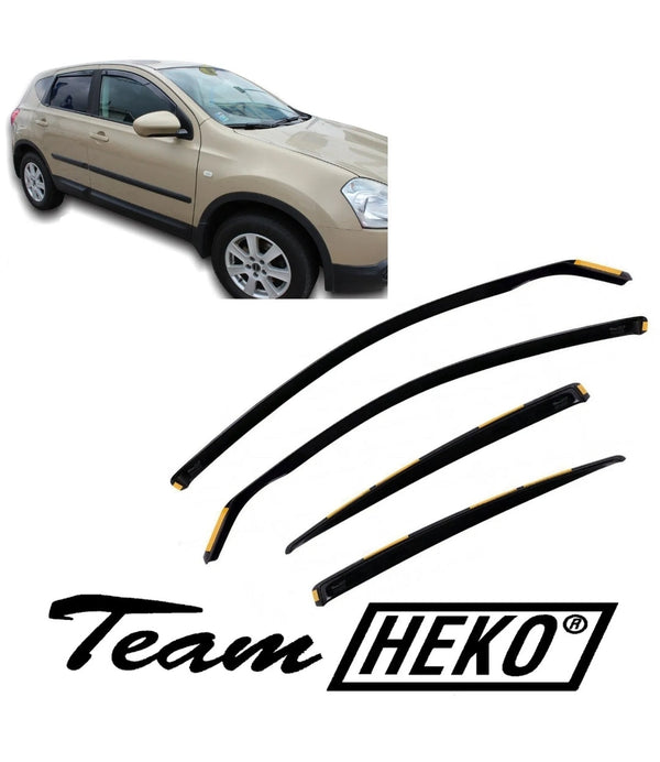 Ветробрани Team HEKO за NISSAN QASHQAI (2007-2013) 5 врати - 4бр. предни и задни - Avtozona