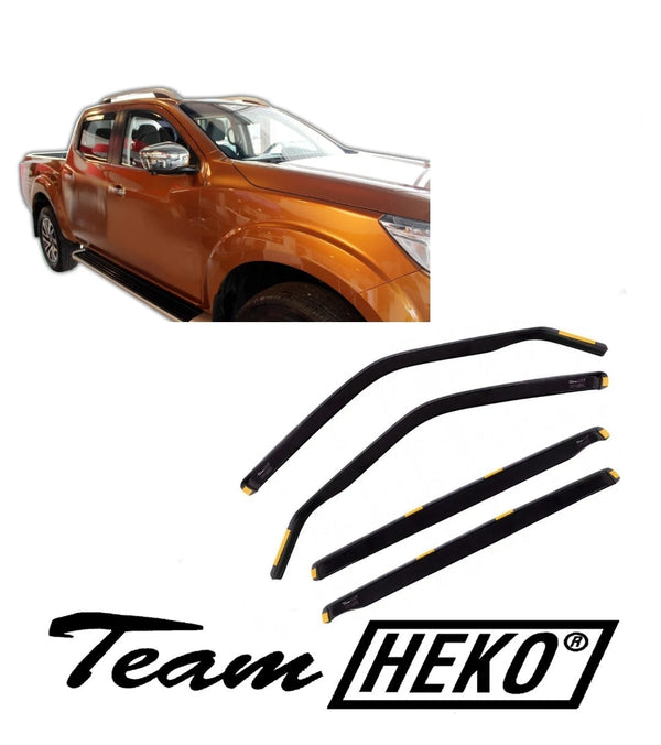 Ветробрани Team HEKO за NISSAN NAVARA (2014 + ) 4 врати - 4бр. предни и задни - Avtozona