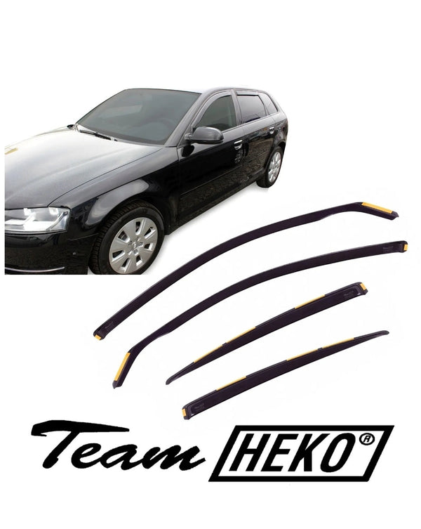 Ветробрани Team HEKO за AUDI A3 Sportback (2004-2012) 5 врати - 4бр. предни и задни - Avtozona