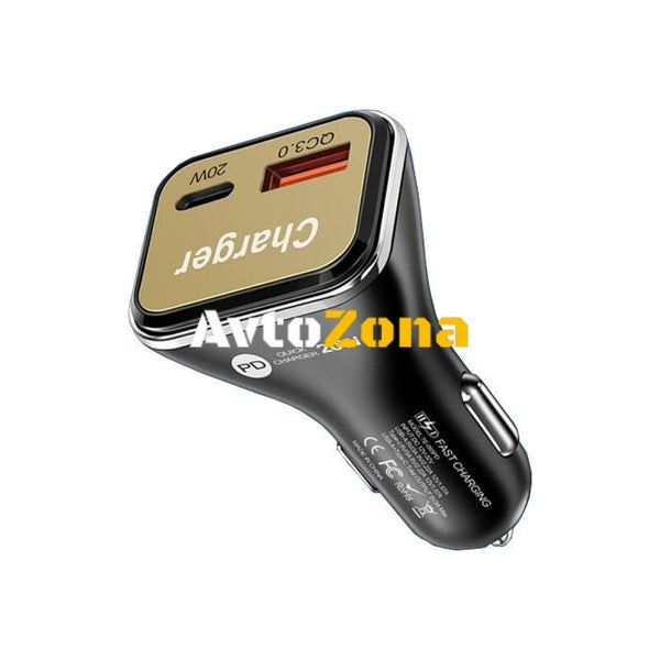 Адаптер за запалка с 2 USB порта 20W - Avtozona