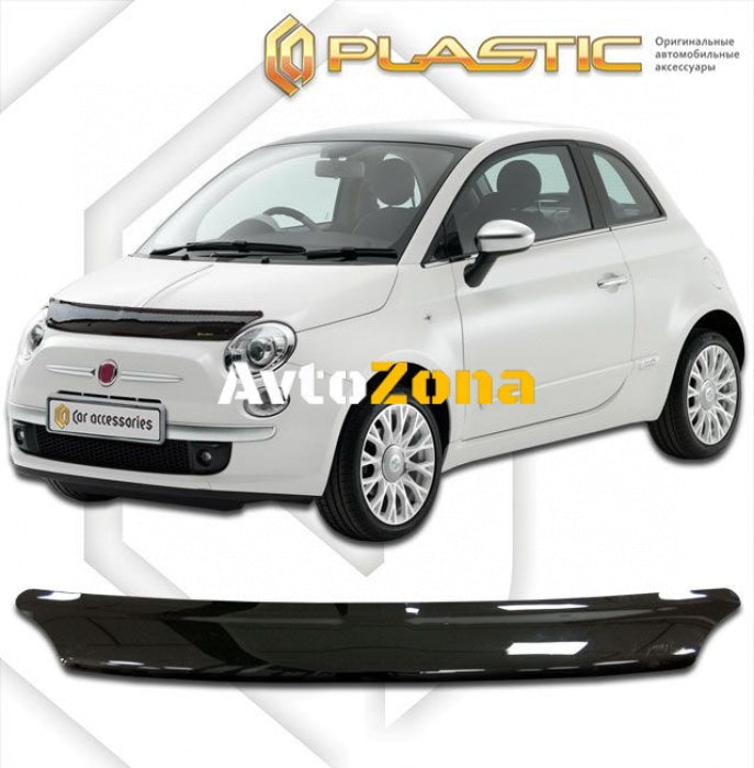 Дефлектор за преден капак за Fiat 500 (2008 + ) - CA Plast - Avtozona