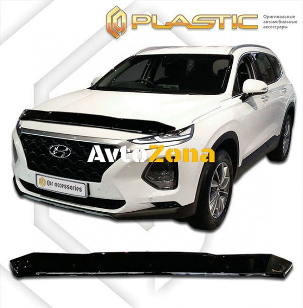 Дефлектор за преден капак за Hyundai Santa Fe (2018 + ) - CA Plast - Avtozona