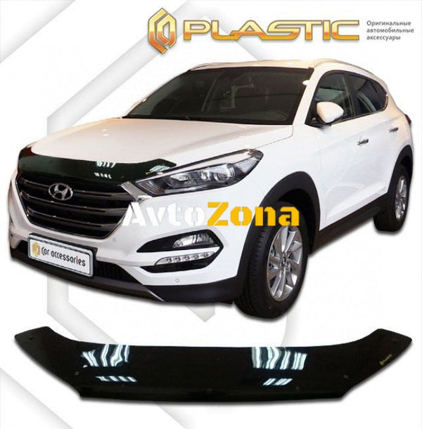 Дефлектор за преден капак за Hyundai Tucson (2015 + ) - CA Plast - Avtozona