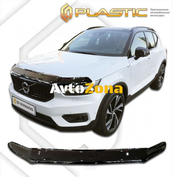 Дефлектор за преден капак за Volvo XC40 (2017 + ) - CA Plast - Avtozona