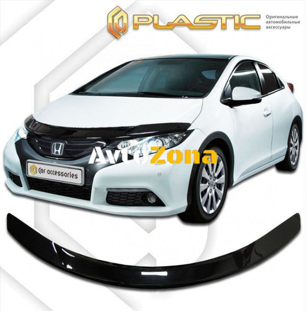 Дефлектор за преден капак за Honda Civic 5D (2012 + ) - CA Plast - Avtozona