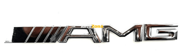 Емблема - метал - AMG - залепваща - Avtozona