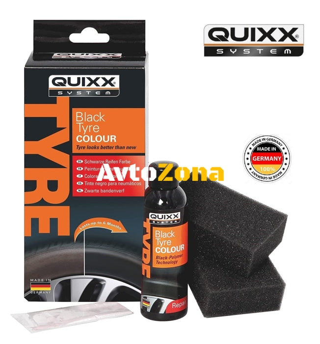QUIXX - черно за гумите - Avtozona