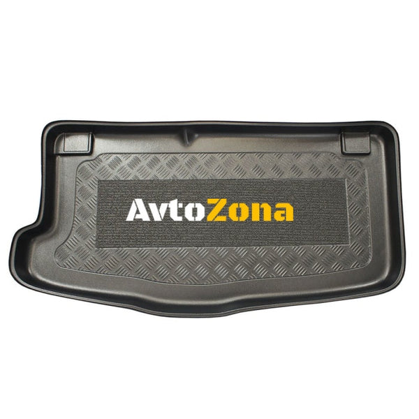 Анти плъзгаща Твърда гумена стелка за багажник за Hyundai i10 I (2008-2013) PA 5 doors - Low mini tyre or repair kit - Avtozona