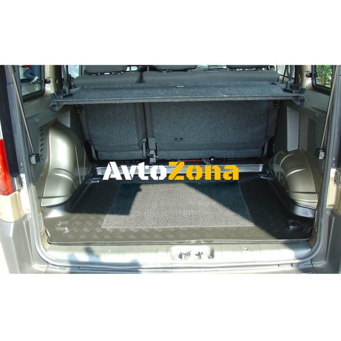 Анти плъзгаща стелка за багажник за Fiat Doblo I (2001-2010) Panorama - 5 seats - Avtozona