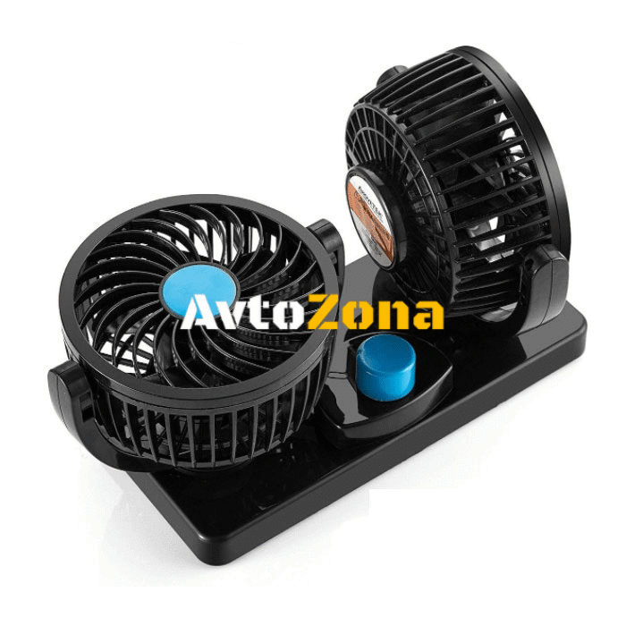 Вентилатор за автомобил 4 инча - двоен - Avtozona