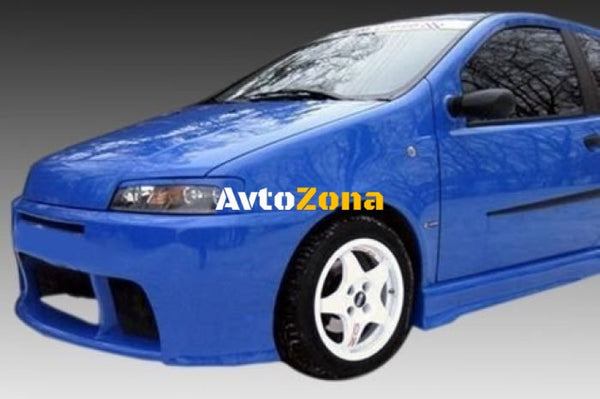 Вежди за фаровете за Fiat Punto (2000 + ) - черни - Avtozona