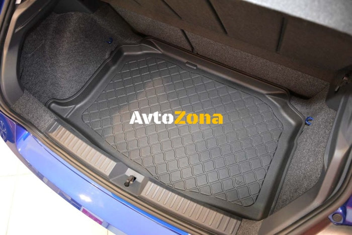 Гумирана стелка за багажник Rubby за Seat Ibiza 6F (2017 + ) Hatchback 5d lower boot; without height adjustable boot floor - Avtozona