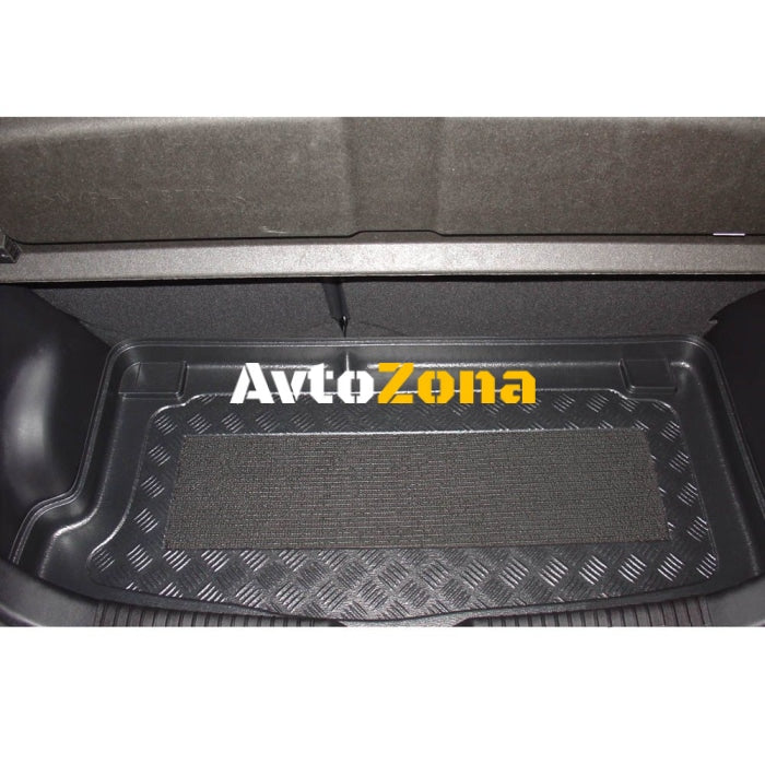 Анти плъзгаща Твърда гумена стелка за багажник за Hyundai i10 I (2008-2013) PA 5 doors - Low mini tyre or repair kit - Avtozona