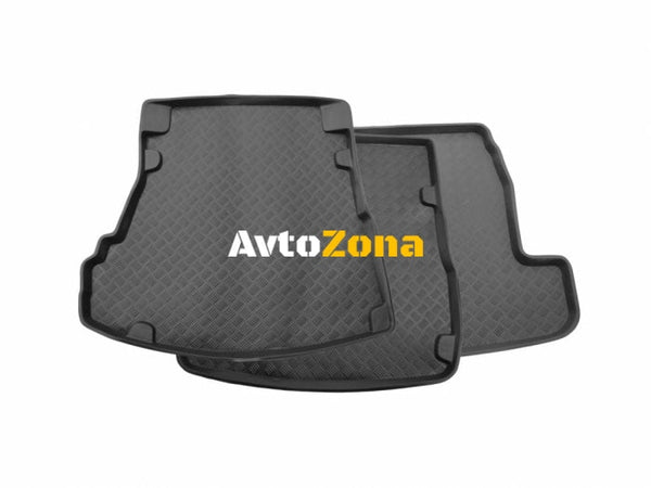 Твърда гумена стелка за багажник за Audi Q2 (2016 + ) with repair kit upper floor - Avtozona