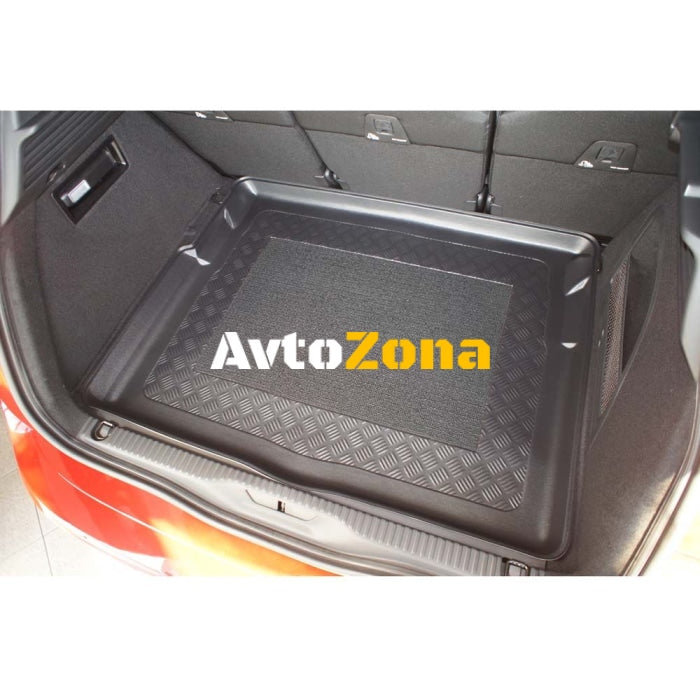 Анти плъзгаща стелка за багажник за Citroen C4 Picasso (2013 + ) 5 seater - Low (no foamed PS insert under boot floor) - Avtozona