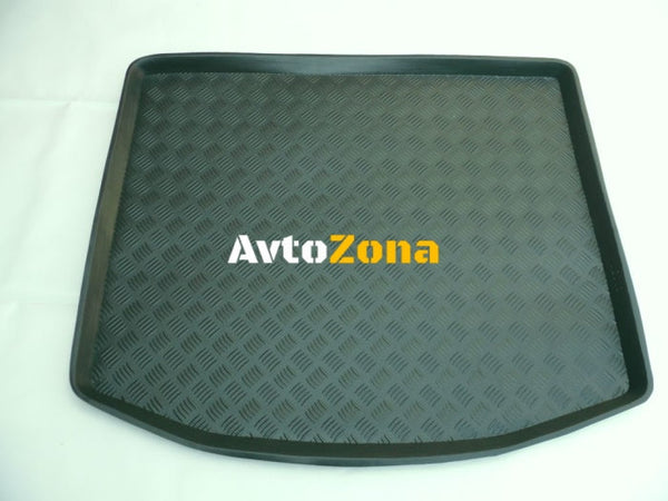 Твърда гумена стелка за багажник за VW Touran (2003-2010) with net - Avtozona