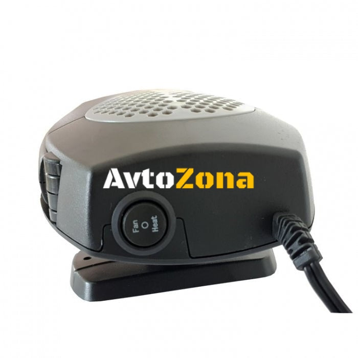 Електрическа печка за автомобил - сива - Avtozona