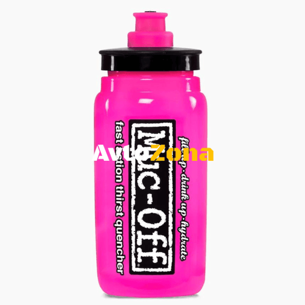 Бутилка за вода Muc-Off x Elite Fly - Pink 550 ml Avtozona