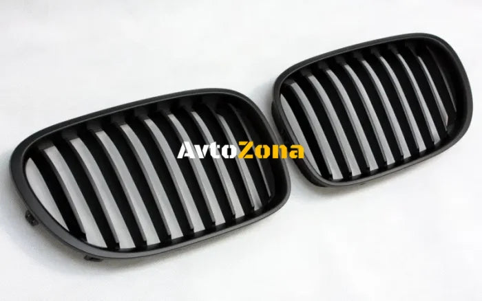 Черни Предни Решетки за BMW 7-Series F01/F02 (2008-2015) - Avtozona