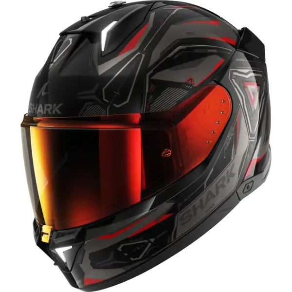 КАСКА SHARK SKWAL I3 LINIK BLACK/RED - Avtozona