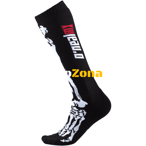 Детски термо чорапи O’NEAL PRO MX XRAY BLACK/WHITE - Avtozona