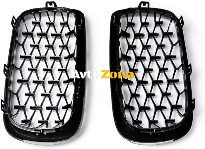 Diamond Chrome Black Решетки за BMW X5 F15 (2013-2018) - Avtozona