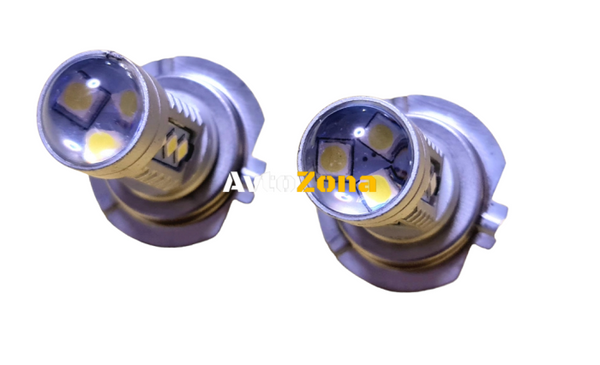 Диодна крушка H7 с 16 диода и лупа- (2бр. в комплект) - Avtozona