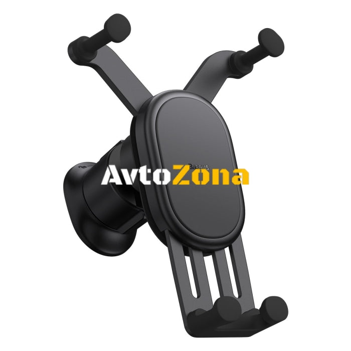 Държач за телефон Baseus Stable Series за вентилационната решетка черен (SUWX020001) - Avtozona