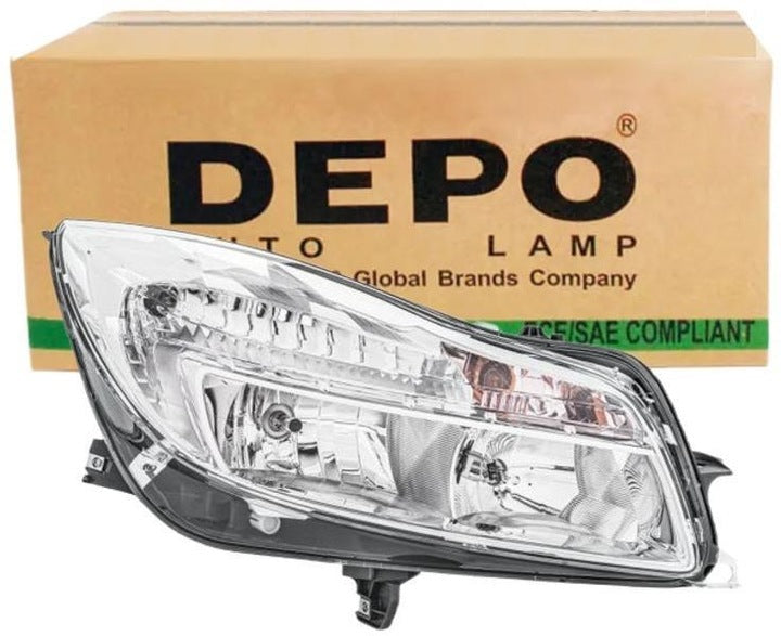 Фарове за Opel Insignia A (2008-2013) с Дневни Светлини DEPO - Avtozona