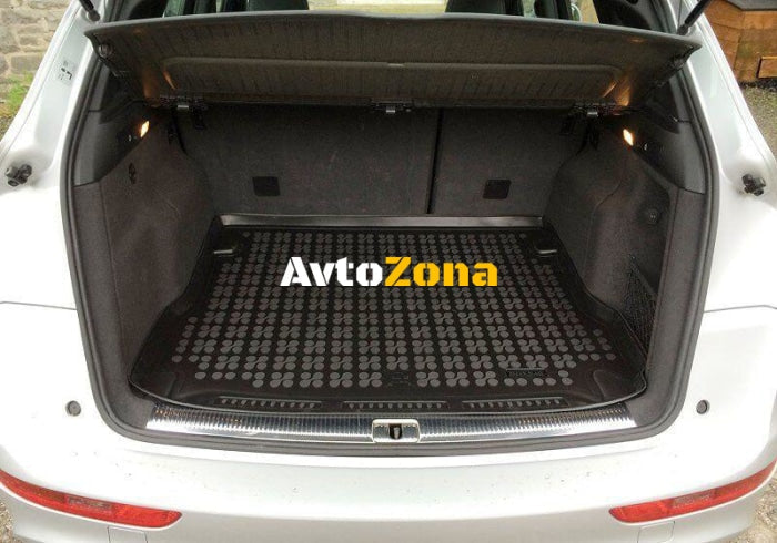 Гумена стелка за багажник за Mazda 3 (2003 - 2009) Hatchback with a regular spare tire with small spare tire - Rezaw Plast - Avtozona