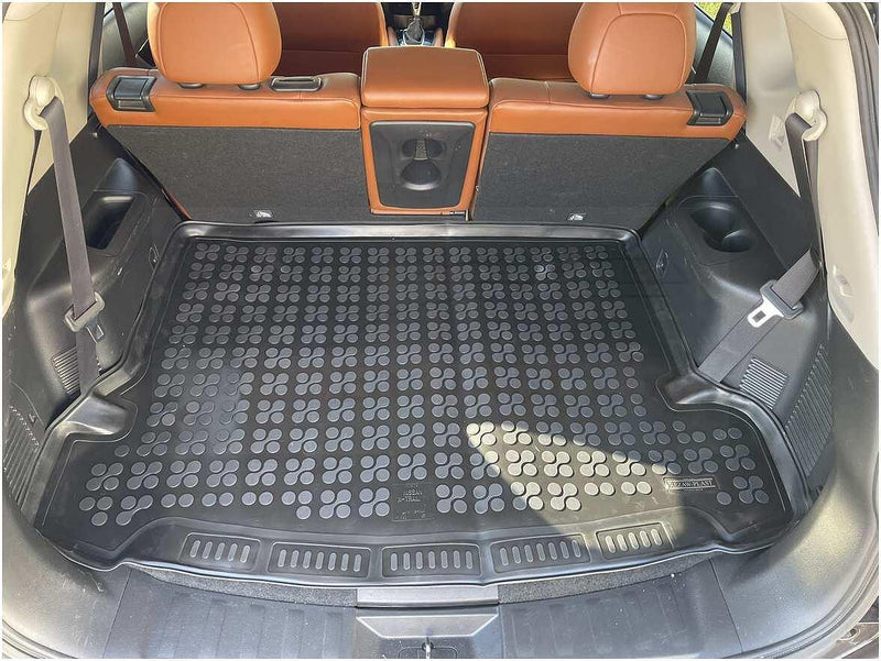 Гумена стелка за багажник за Nissan X-Trail III (2013 + ) 7 места - Rezaw Plast - Avtozona