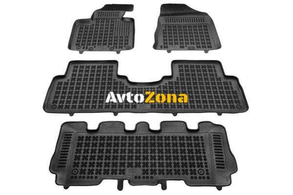 Гумени стелки за Kia Sorento III (2015+) - 7 seats тип леген Avtozona