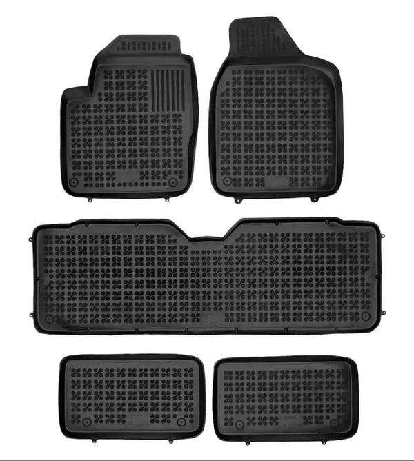 Гумени стелки Rezaw-Plast за Ford Galaxy (1996-2006) 7 места / тип леген - Avtozona