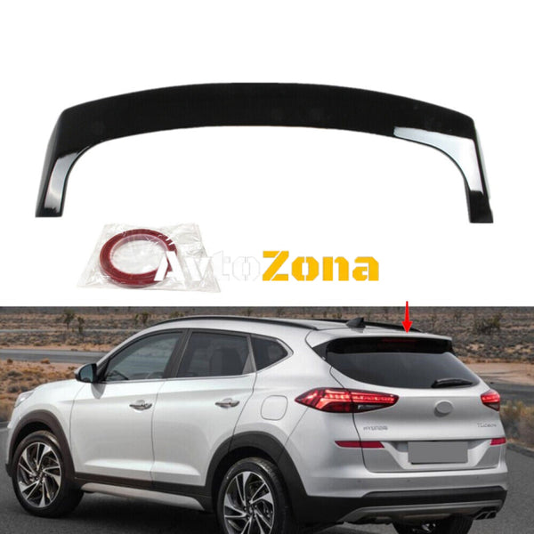 Hyundai Tuscon (2017+) - Спойлер антикрило черен гланц - Avtozona