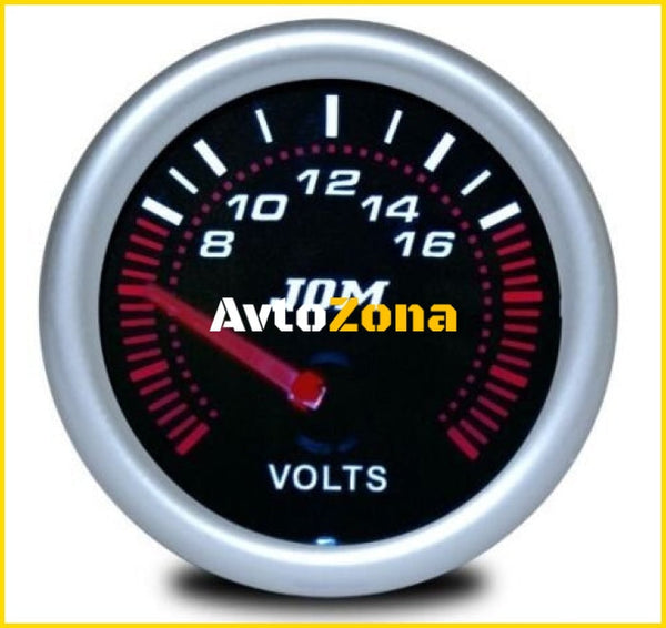 Измервателен уред за напрежението на акумулатора - опушен - Avtozona