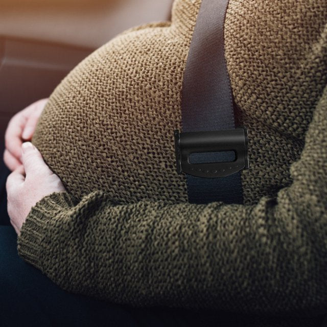 Комплект от 2 броя Черни ограничители за колан за бременни жени и малки деца - Avtozona