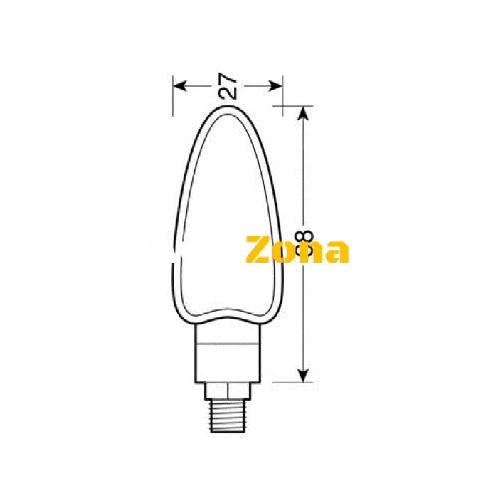 LED мигачи ARROW – 90124 - Avtozona