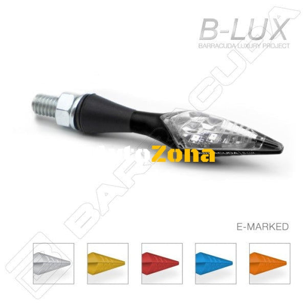 LED мото мигачи BARRACUDA X-LED B-LUX BLACK - Avtozona
