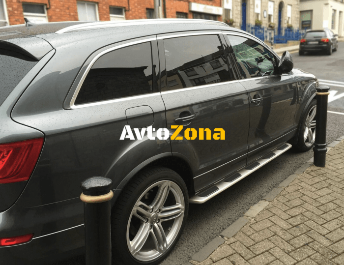 АЛУМИНИЕВИ СТЕПЕНКИ - Audi Q5 (2018 + ) - Avtozona